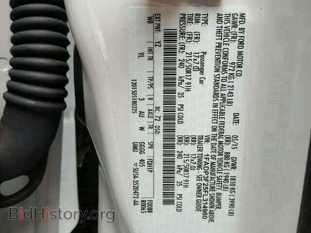 2015 FORD FOCUS - VIN: 1FADP3F25FL314960 - Photo 9