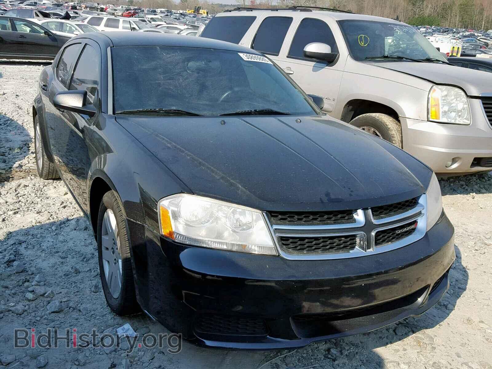 Photo 1C3CDZAB0CN216335 - DODGE AVENGER 2012