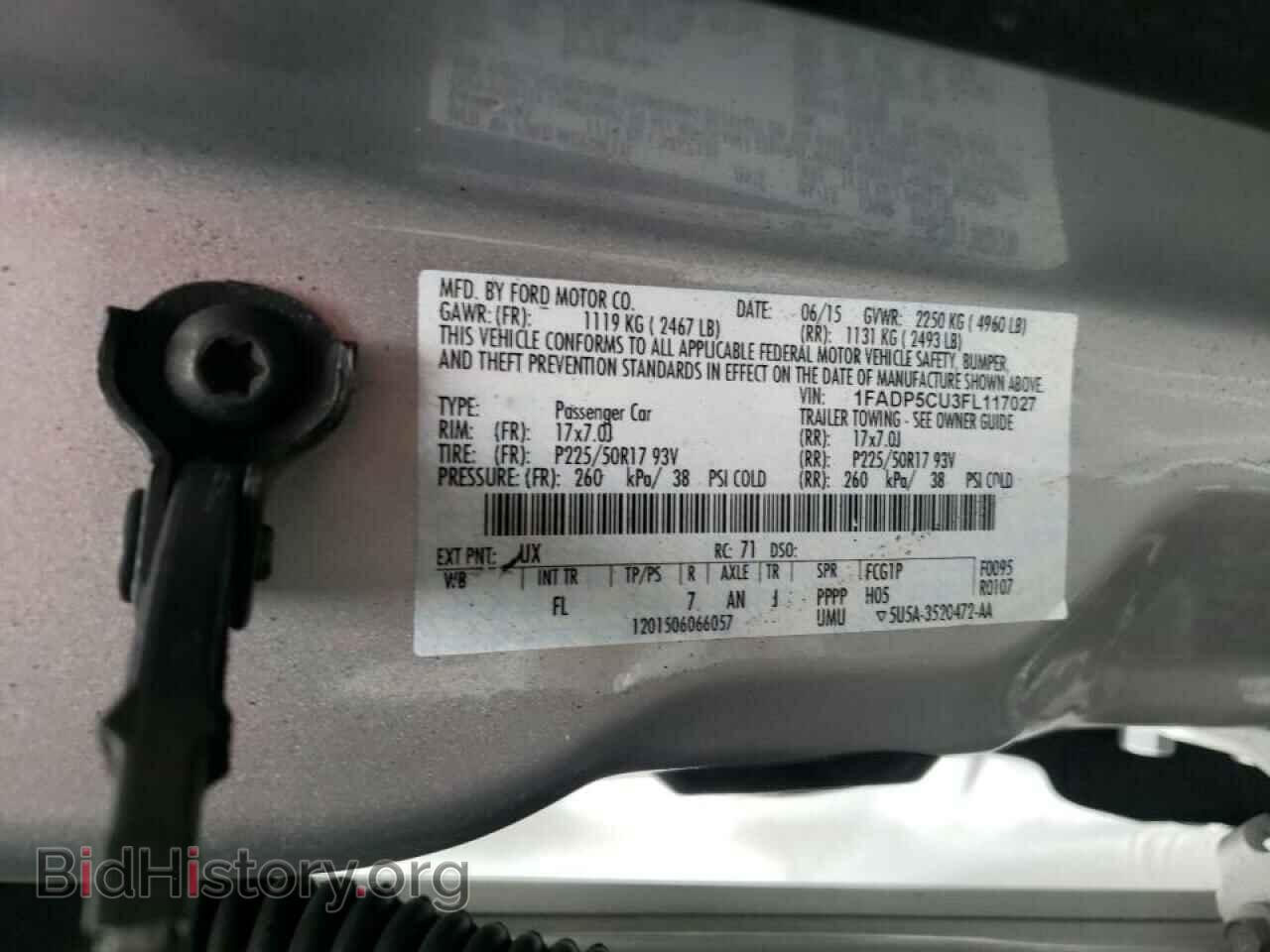 2015 FORD CMAX - VIN: 1FADP5CU3FL117027 - Photo 10