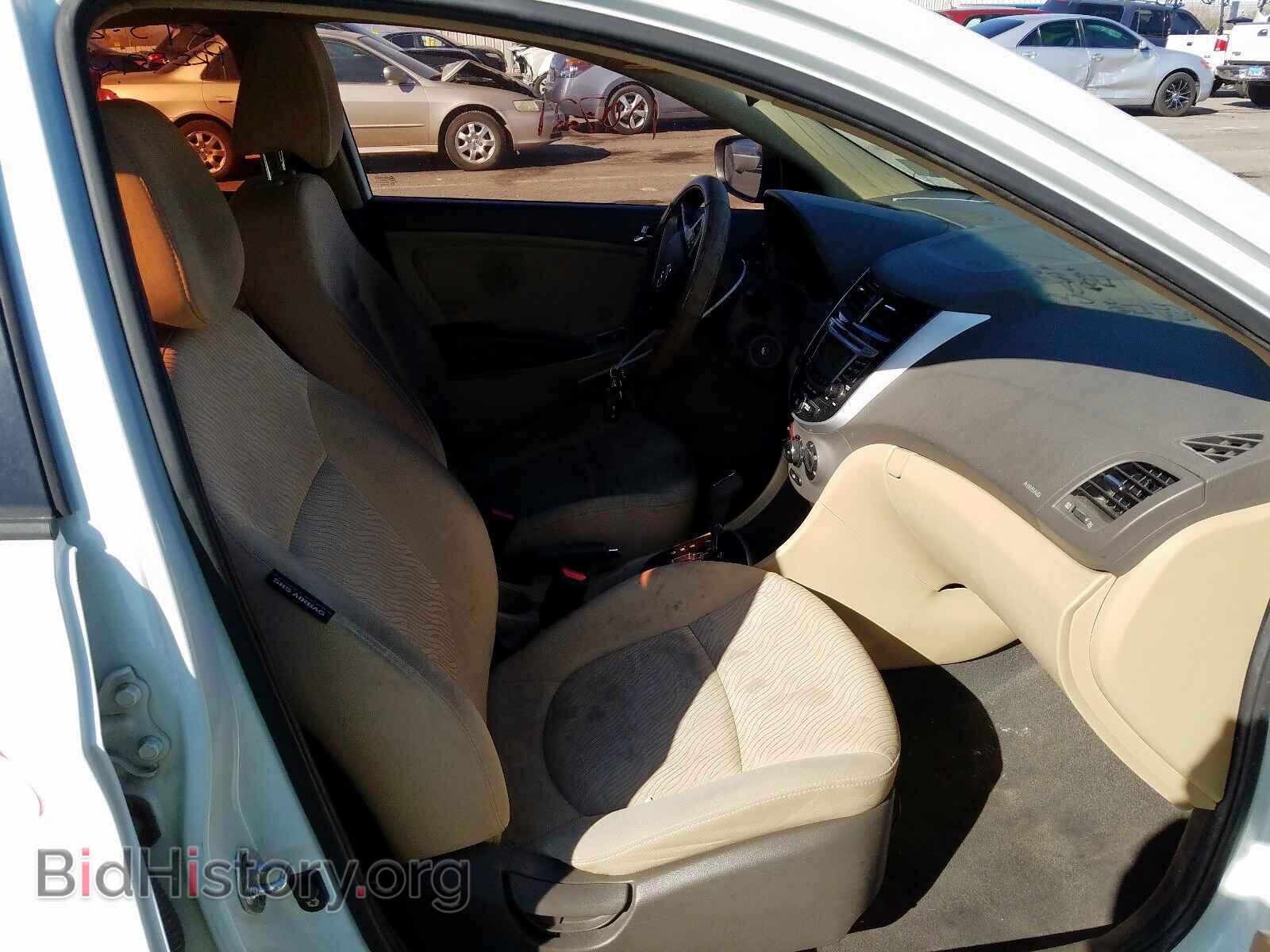 2012 HYUNDAI ACCENT - VIN: KMHCU4AE0CU263164 - Фото 5