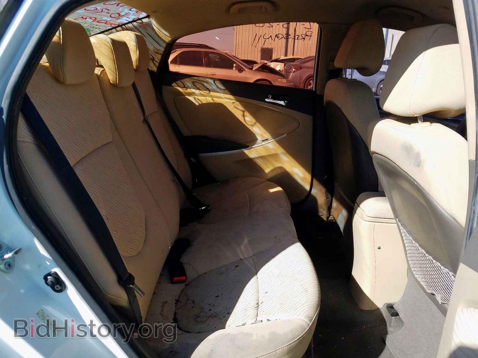 2012 HYUNDAI ACCENT - VIN: KMHCU4AE0CU263164 - Фото 6