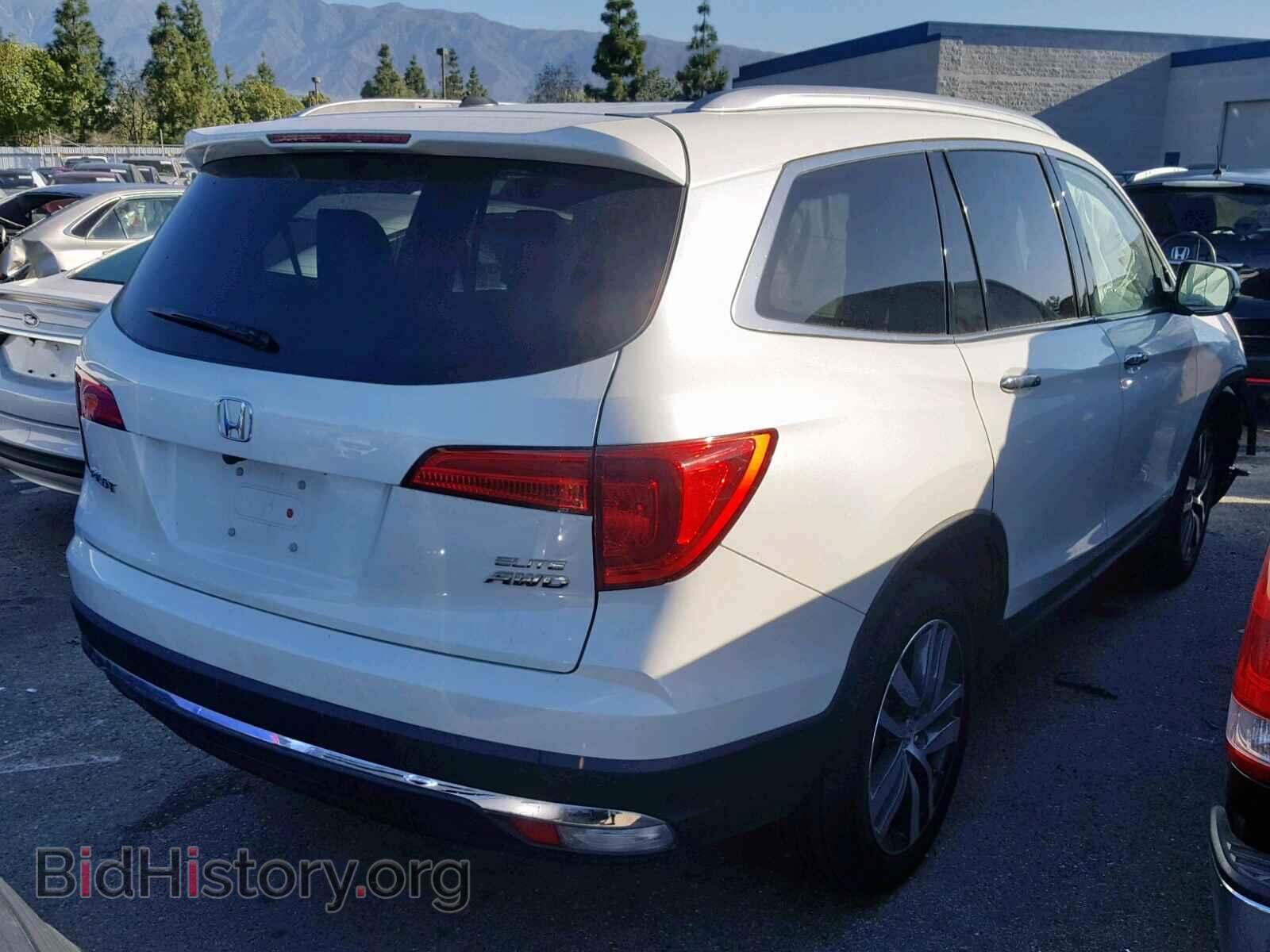 2017 HONDA PILOT ELIT - VIN: 5FNYF6H01HB084156 - Photo 4