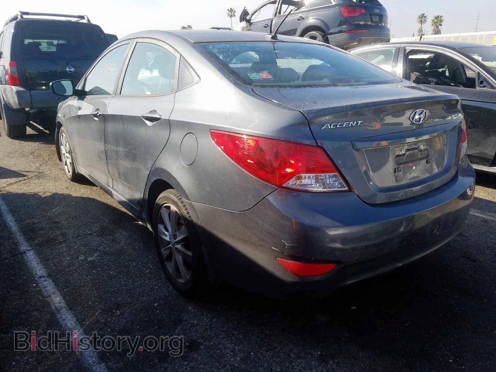 2013 HYUNDAI ACCENT - VIN: KMHCU4AE3DU426553 - Фото 3
