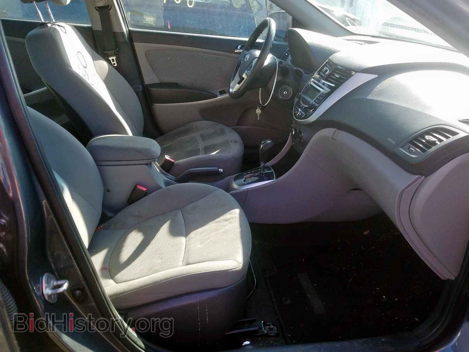 2013 HYUNDAI ACCENT - VIN: KMHCU4AE3DU426553 - Фото 5