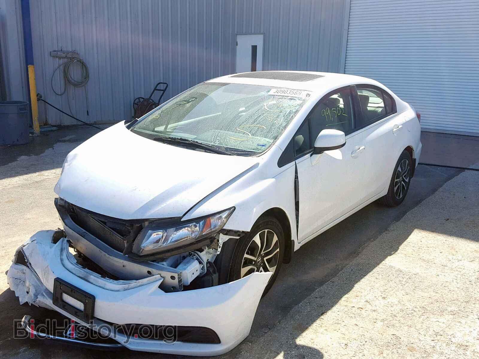 2013 HONDA CIVIC - VIN: 19XFB2F81DE010756 - Фото 2