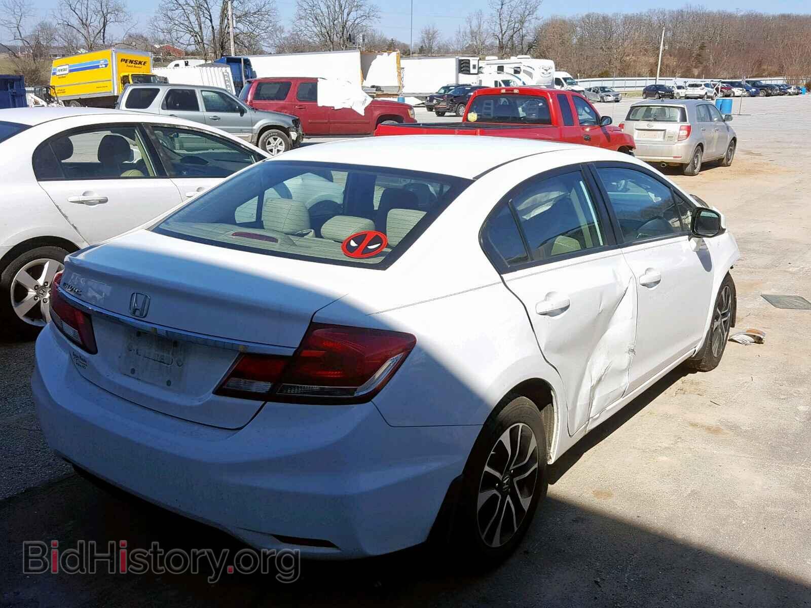 2013 HONDA CIVIC - VIN: 19XFB2F81DE010756 - Фото 4