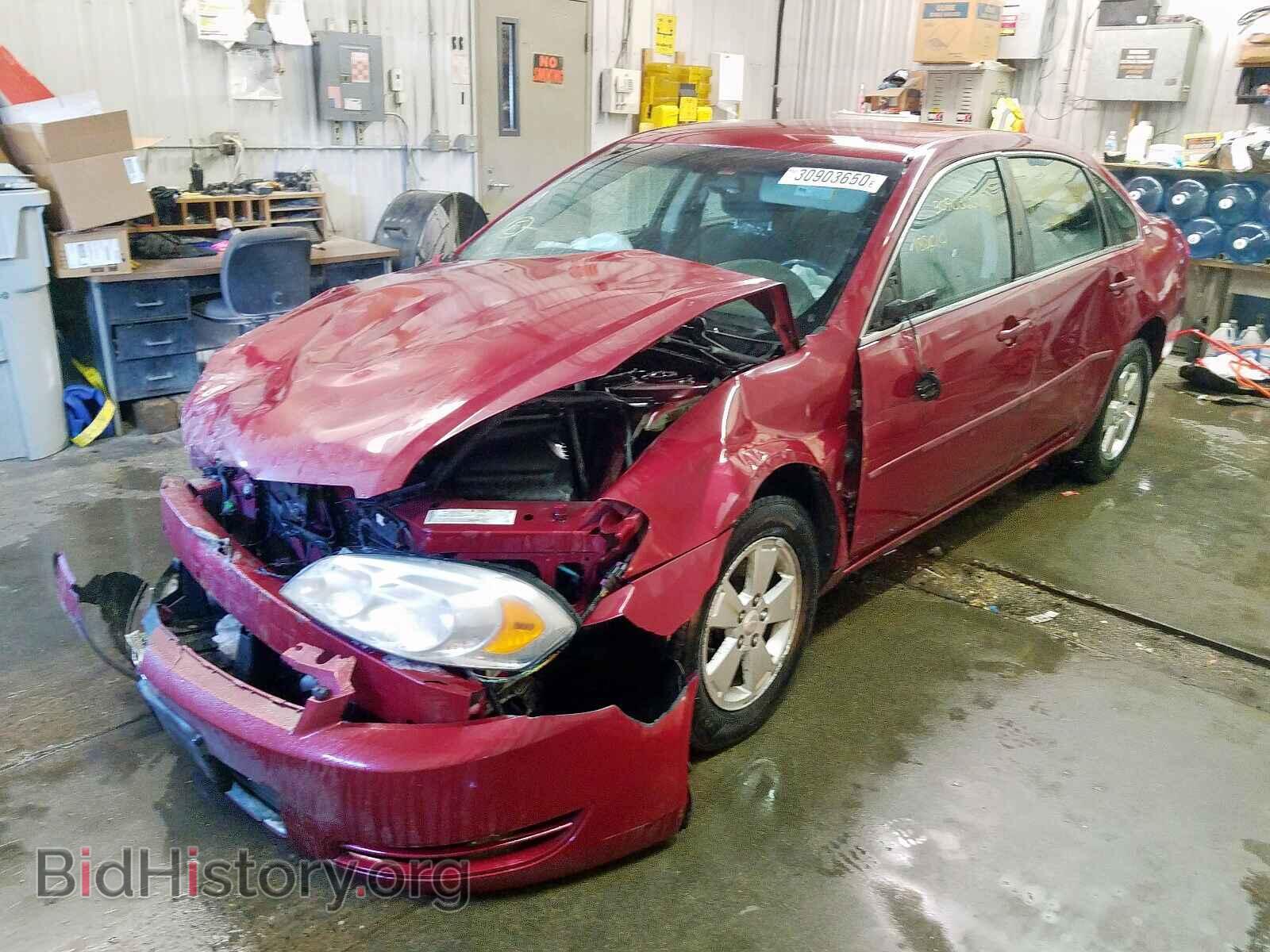 2006 CHEVROLET IMPALA - VIN: 2G1WT55K869386893 - Фото 2