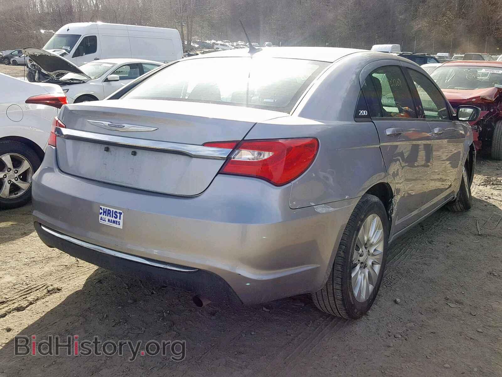 2013 CHRYSLER 200 - VIN: 1C3CCBAB2DN648355 - Фото 4
