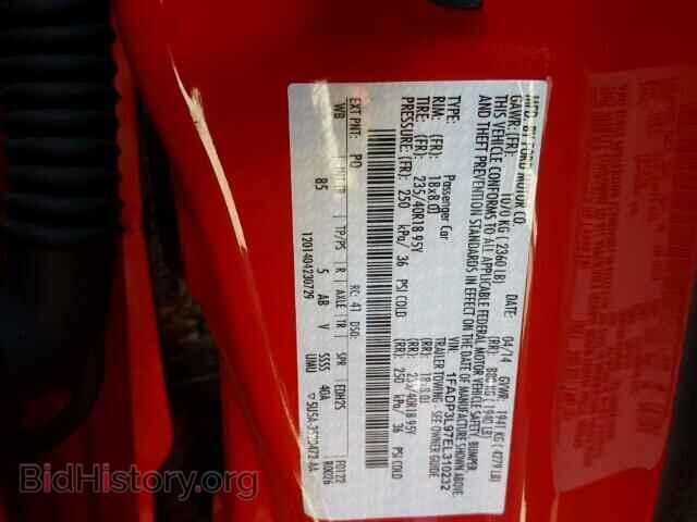 2014 FORD FOCUS - VIN: 1FADP3L97EL310232 - Photo 10