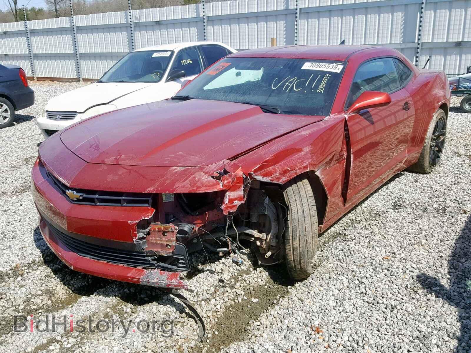 2014 CHEVROLET CAMARO - VIN: 2G1FE1E38E9263668 - Фото 2
