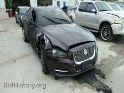 2011 Jaguar XJ, темно-бордовый — VIN SAJWA1CB2BLV18186, Copart