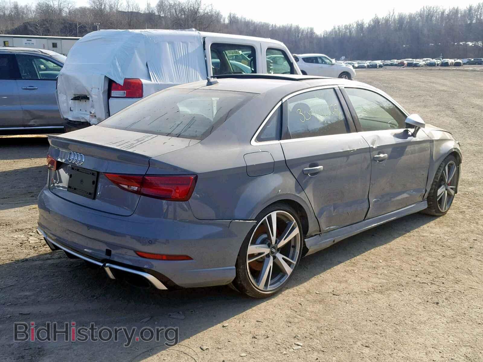 2018 AUDI RS3 - VIN: WUABWGFF2J1908458 - Фото 4
