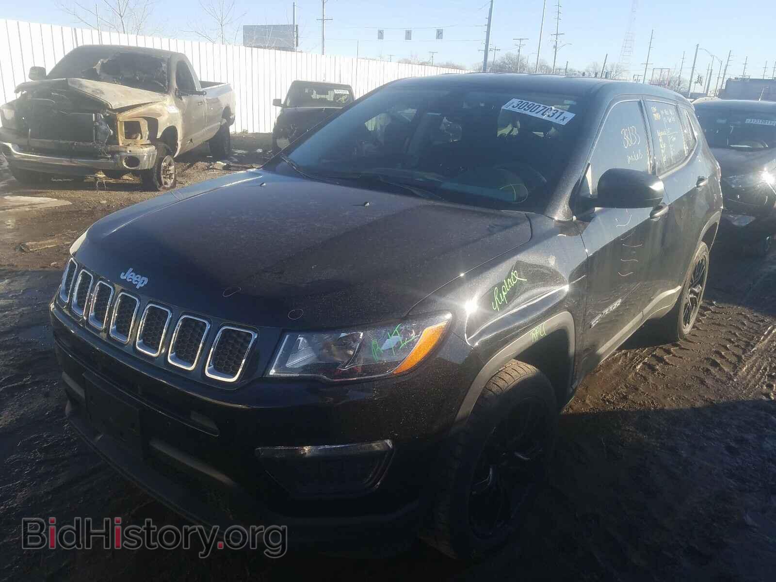 2018 JEEP COMPASS - VIN: 3C4NJDAB0JT239966 - Photo 2