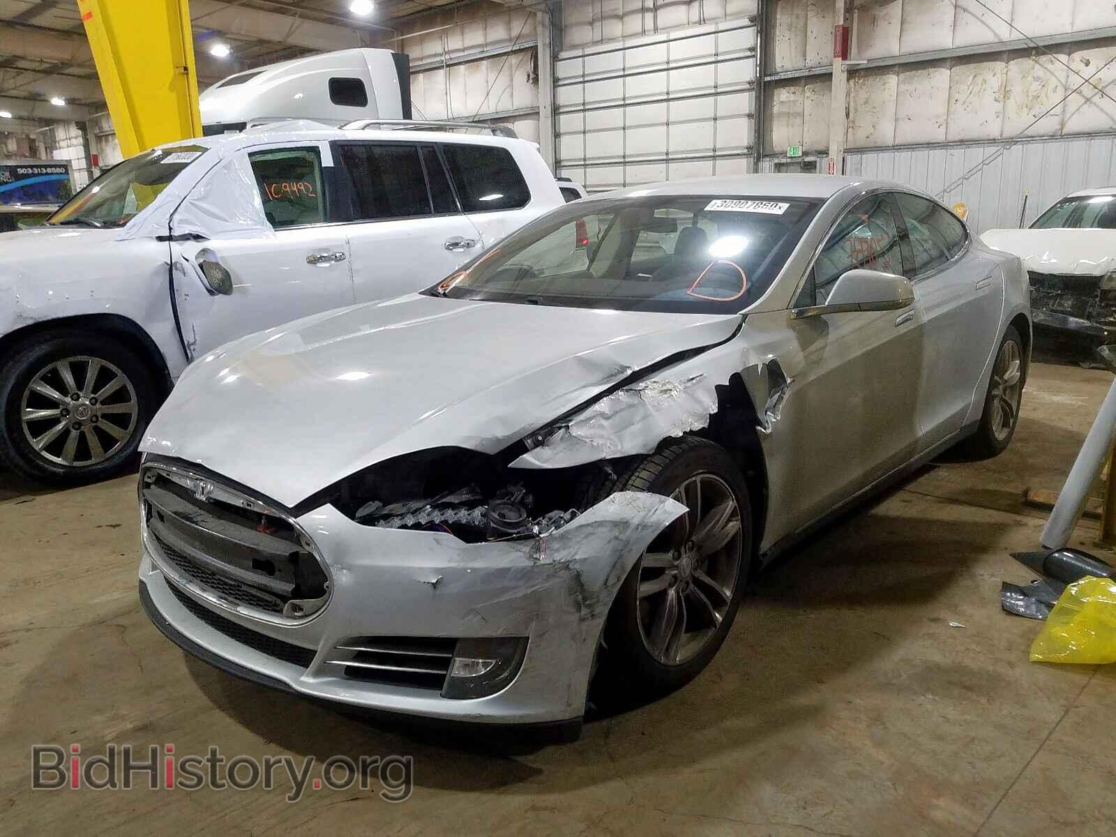 2013 TESLA MODEL S - VIN: 5YJSA1DG0DFP08422 - Photo 2