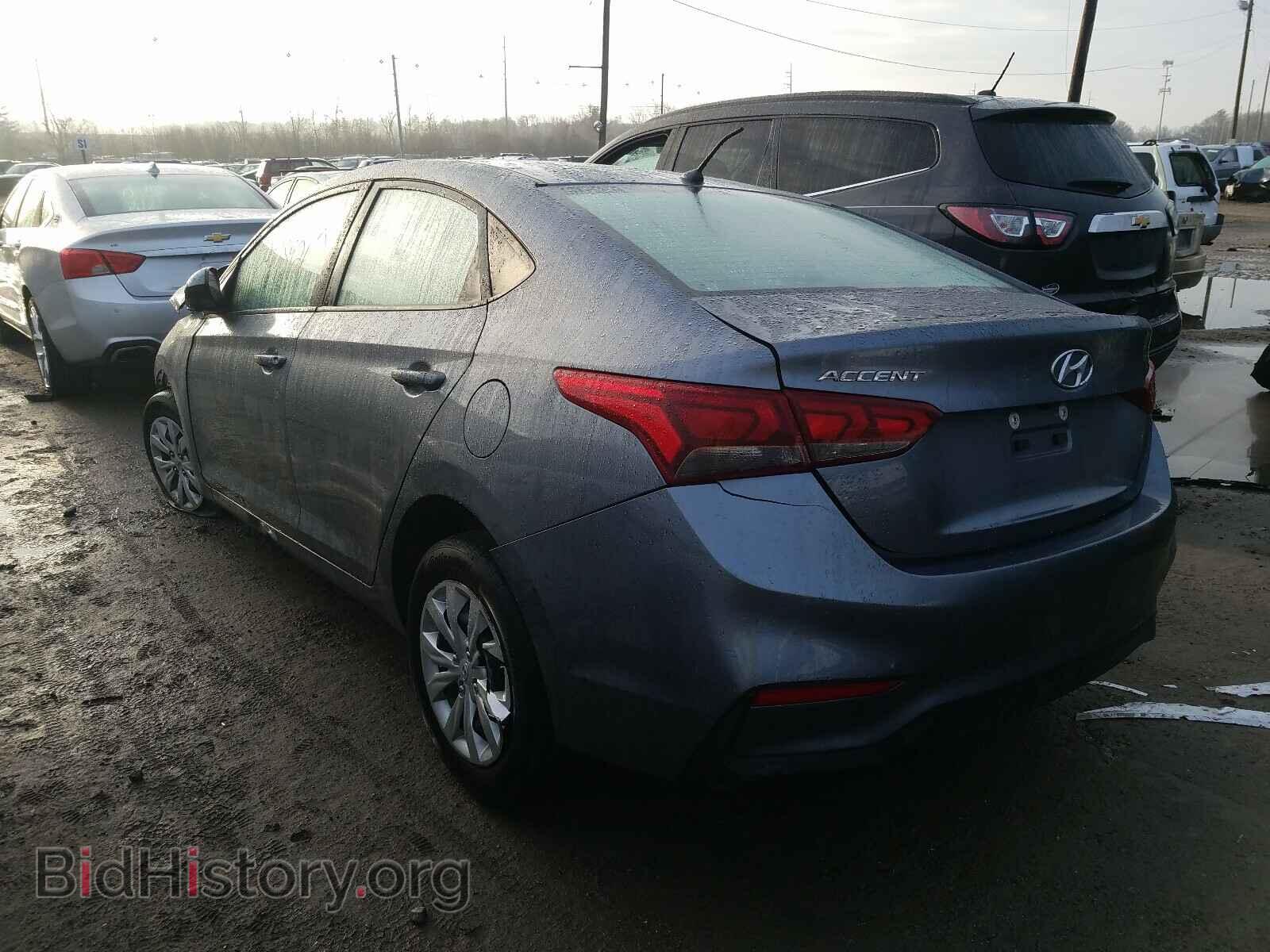 2019 HYUNDAI ACCENT - VIN: 3KPC24A36KE070605 - Фото 3
