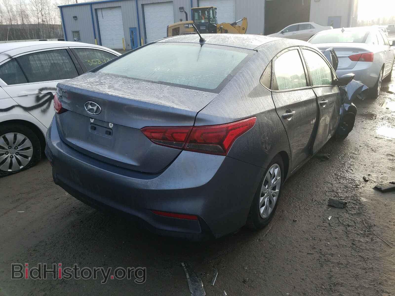 2019 HYUNDAI ACCENT - VIN: 3KPC24A36KE070605 - Фото 4