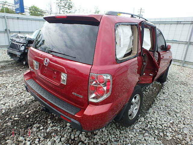 2006 HONDA PILOT - VIN: 2HKYF18566H506676 - Фото 4