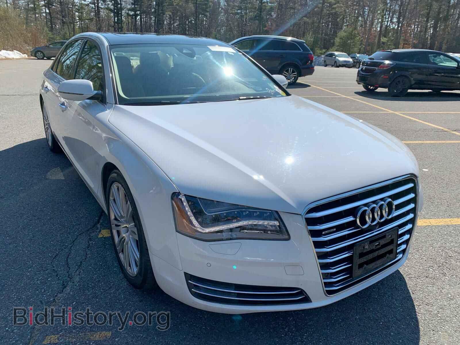 2013 AUDI A8 - VIN: WAURGAFD3DN019750 - Фото 2