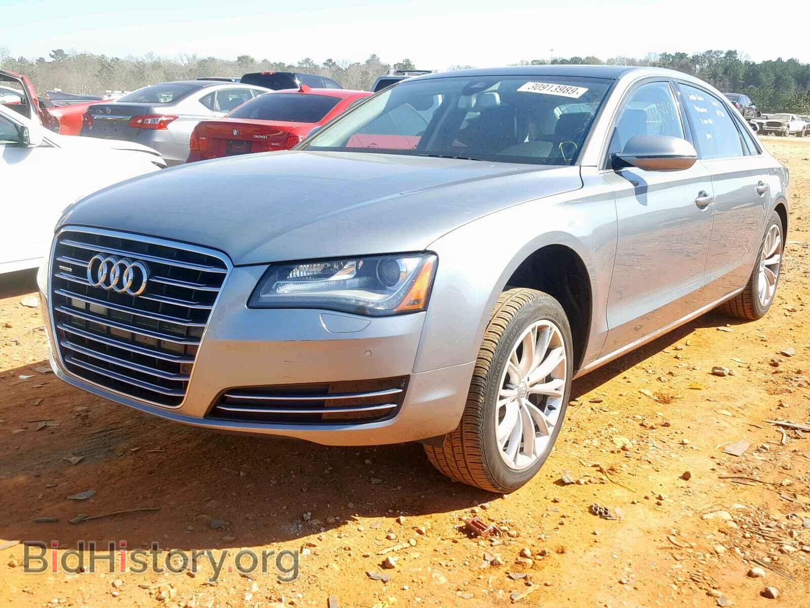 2011 AUDI A8 - VIN: WAURVAFD2BN010816 - Фото 2