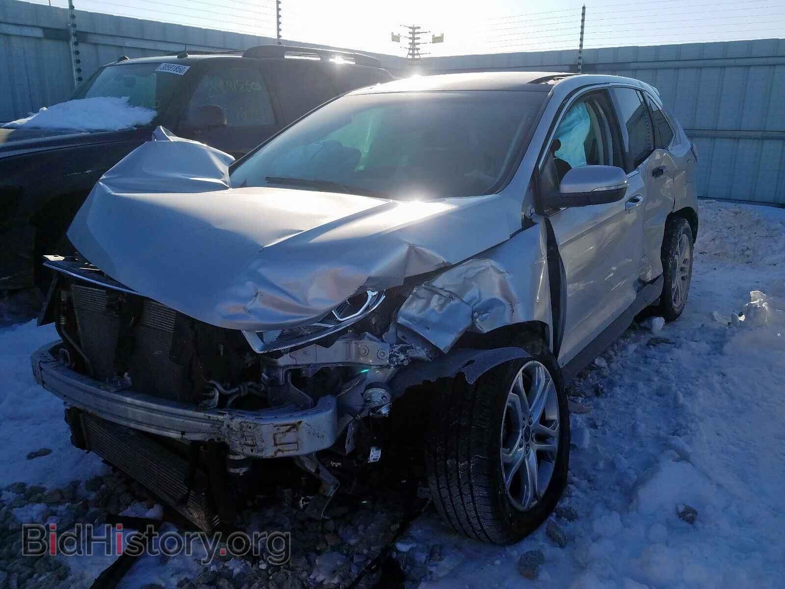 2015 FORD EDGE - VIN: 2FMTK3K91FBB61416 - Фото 2