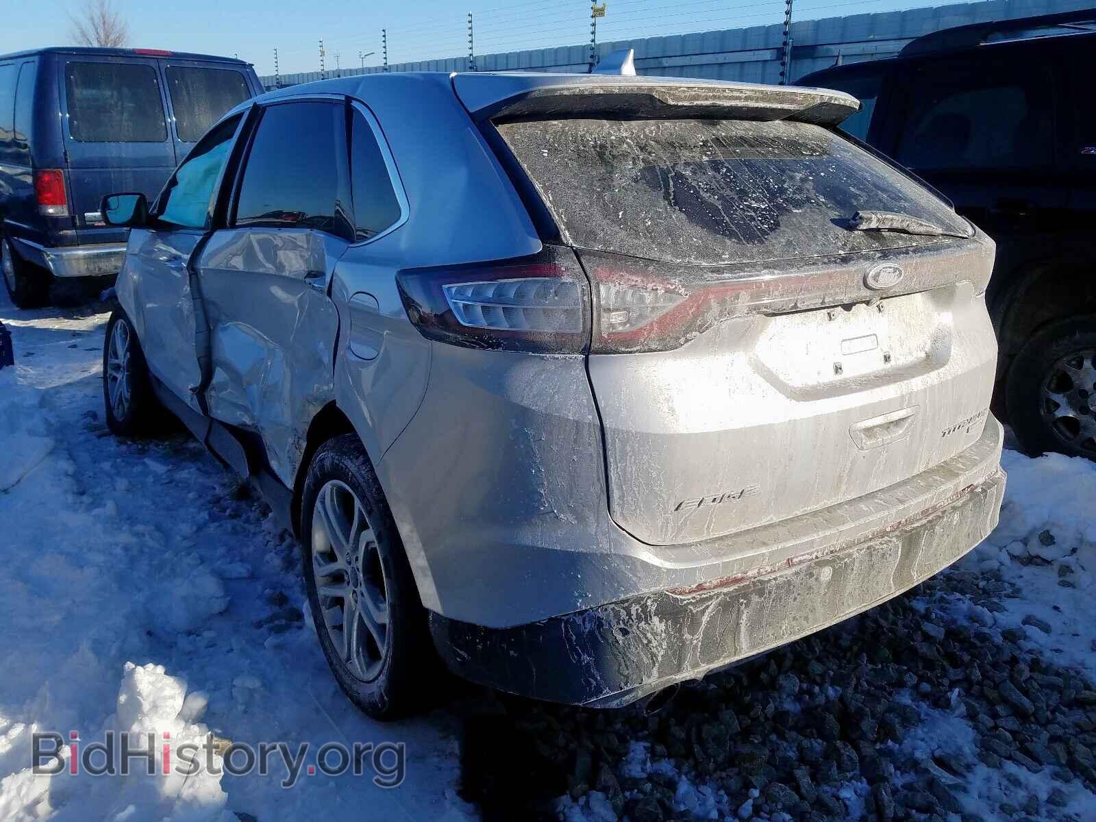 2015 FORD EDGE - VIN: 2FMTK3K91FBB61416 - Фото 3