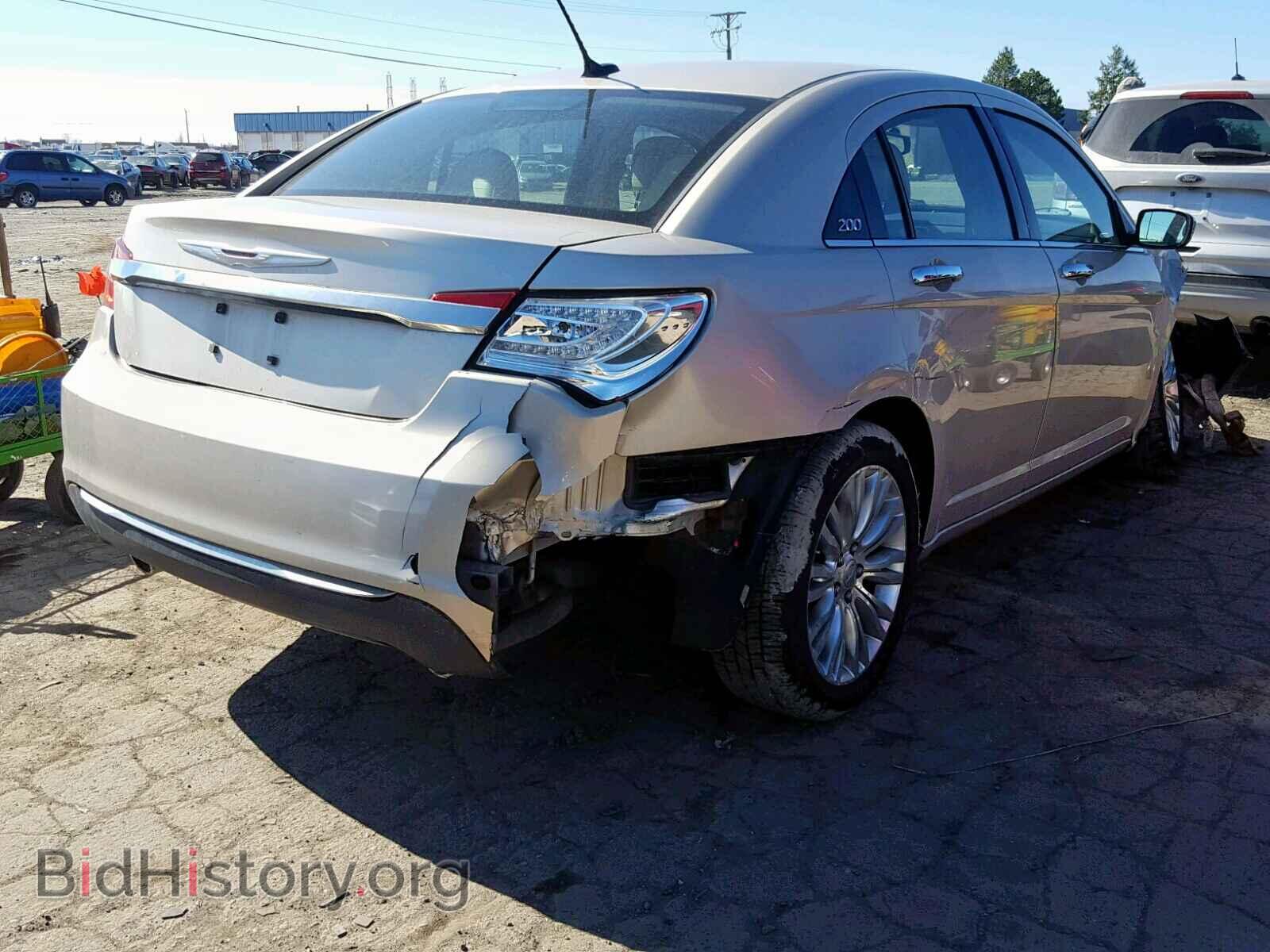 2013 CHRYSLER 200 - VIN: 1C3CCBCG0DN684764 - Фото 4
