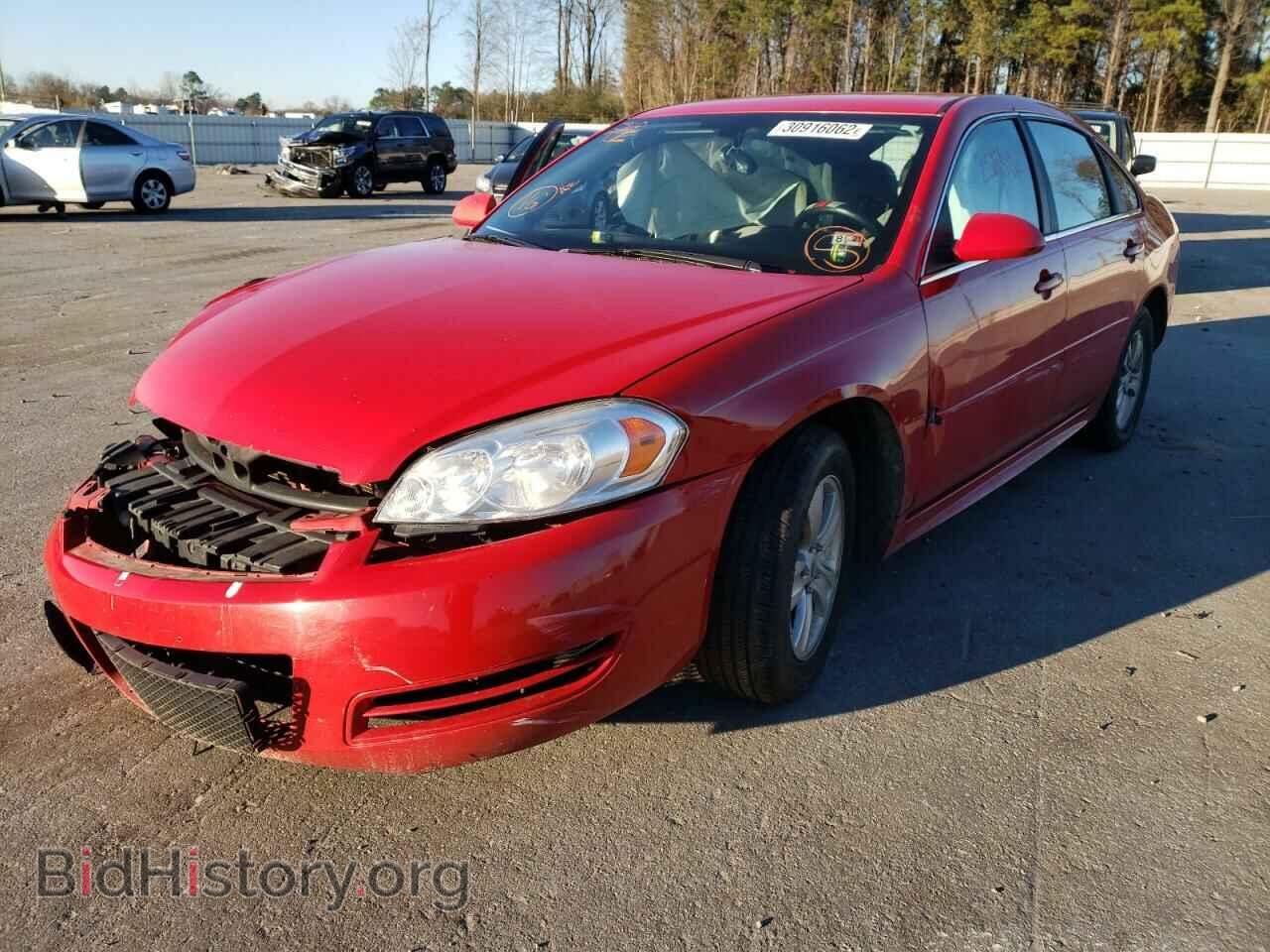 2012 CHEVROLET IMPALA - VIN: 2G1WF5E31C1156011 - Фото 2