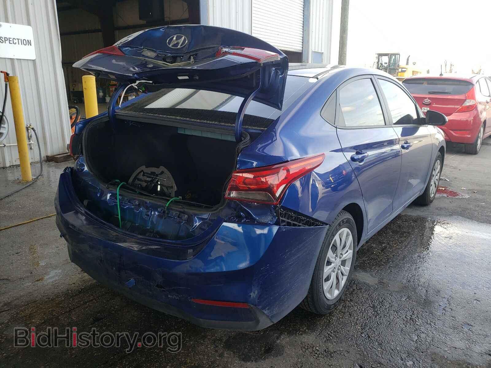 2019 HYUNDAI ACCENT - VIN: 3KPC24A38KE075904 - Фото 4