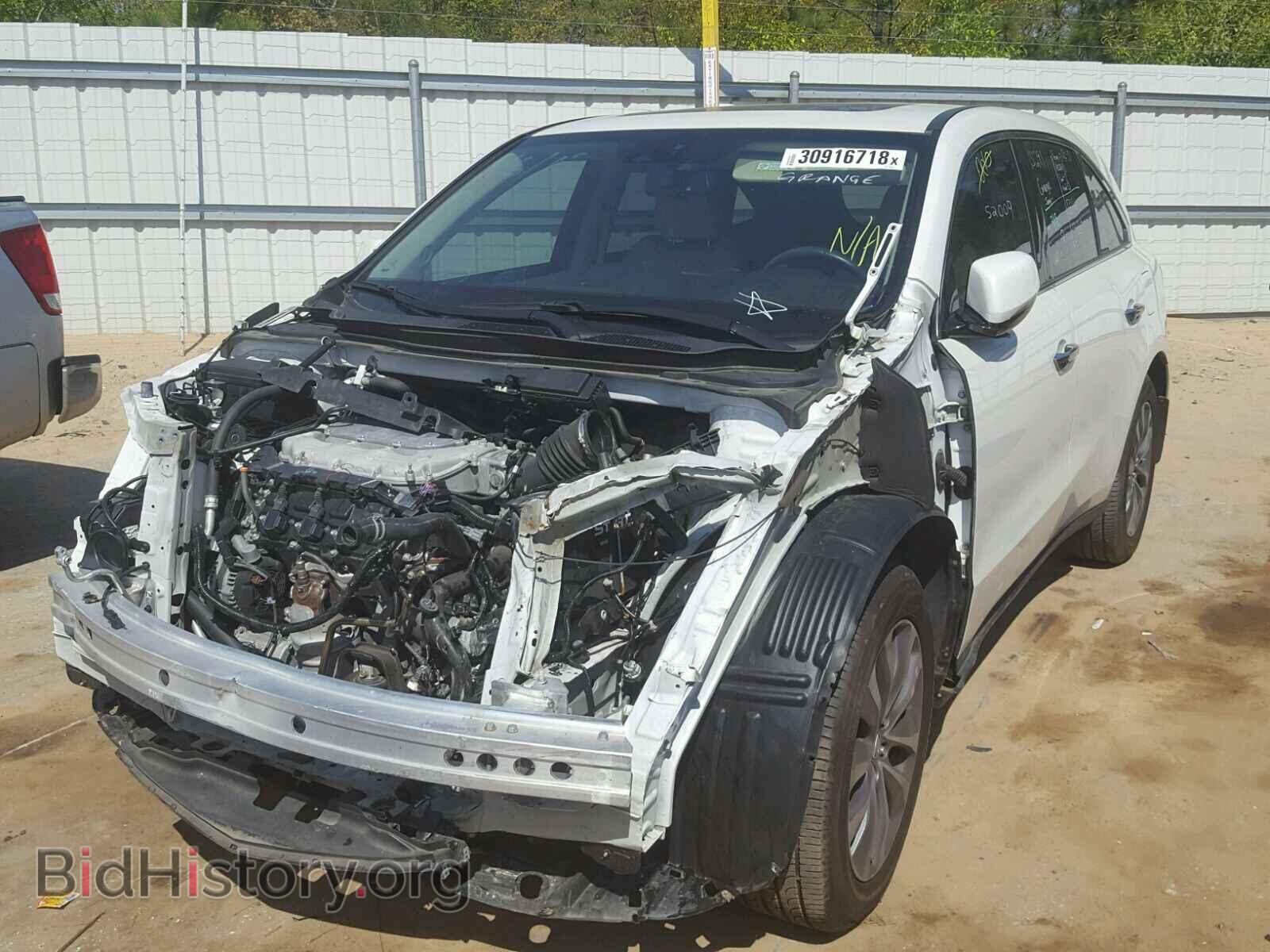 2014 ACURA MDX - VIN: 5FRYD3H46EB005467 - Фото 2