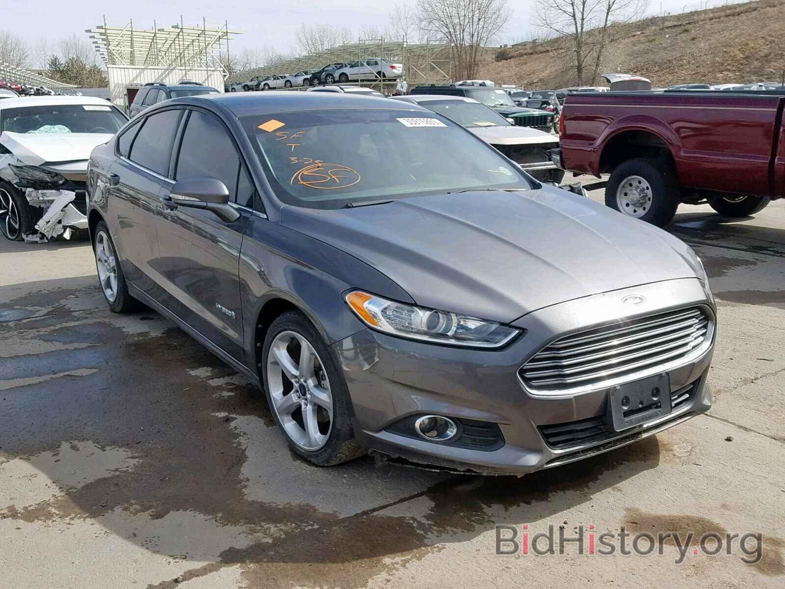 Фотография 3FA6P0LU9DR201704 - FORD FUSION SE 2013