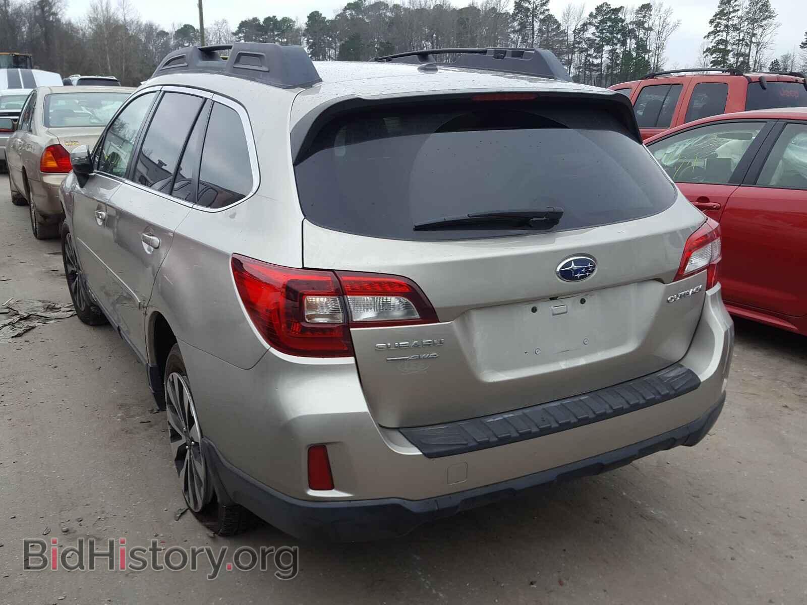 2015 SUBARU OUTBACK - VIN: 4S4BSBNC6F3328527 - Фото 3