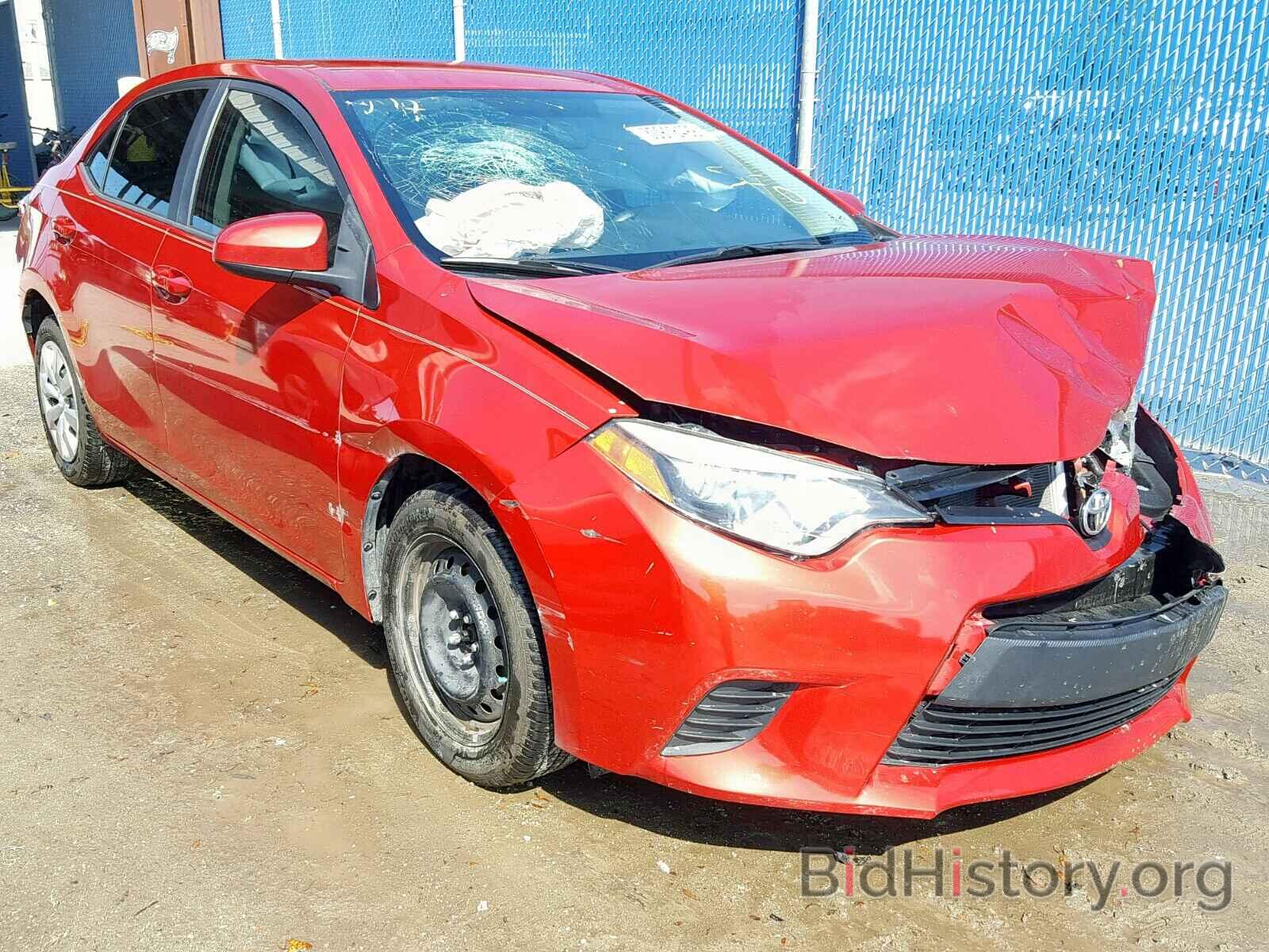 Photo 5YFBURHE9EP166337 - TOYOTA COROLLA 2014