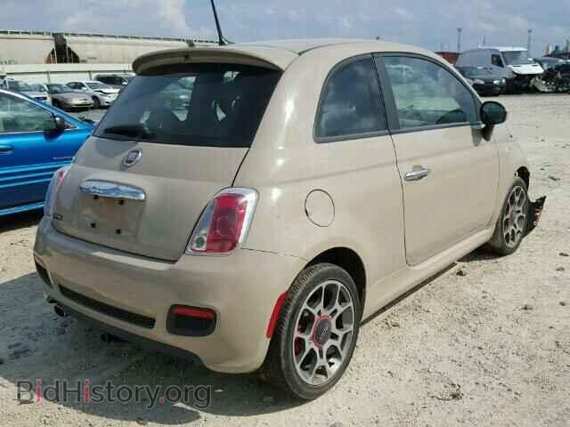 2012 FIAT 500 - VIN: 3C3CFFBR4CT336675 - Фото 4