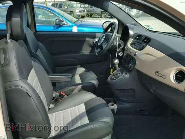 2012 FIAT 500 - VIN: 3C3CFFBR4CT336675 - Фото 5