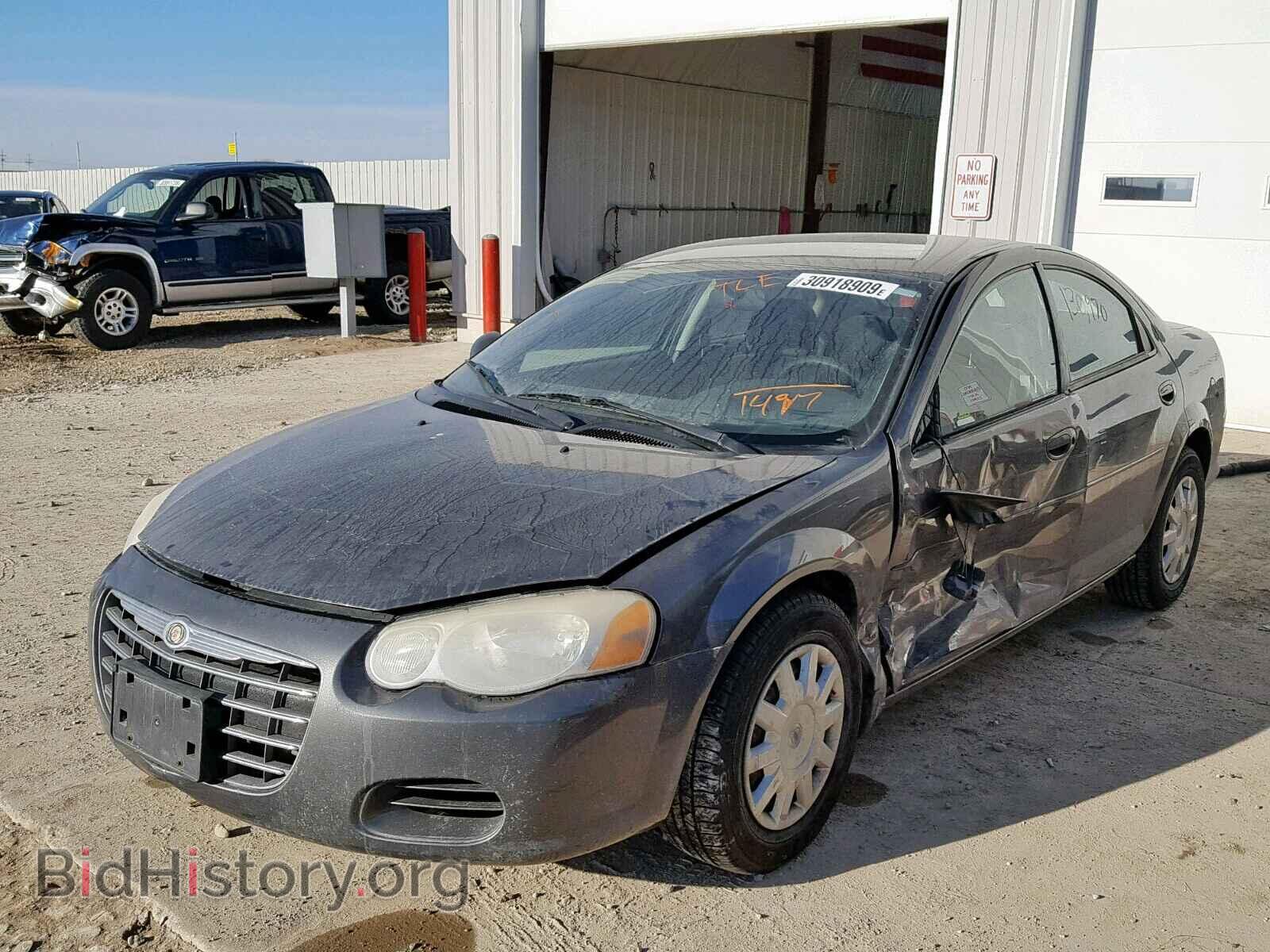 2004 CHRYSLER SEBRING - VIN: 1C3EL46X84N381487 - Фото 2