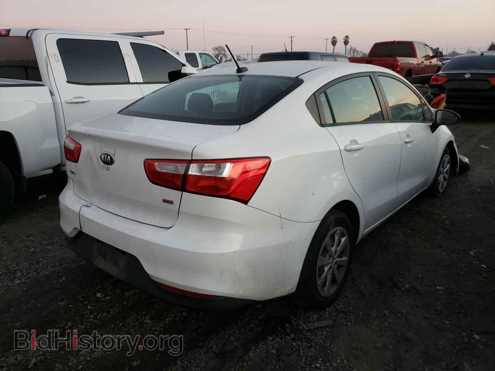 2016 KIA RIO - VIN: KNADM4A36G6550118 - Фото 4