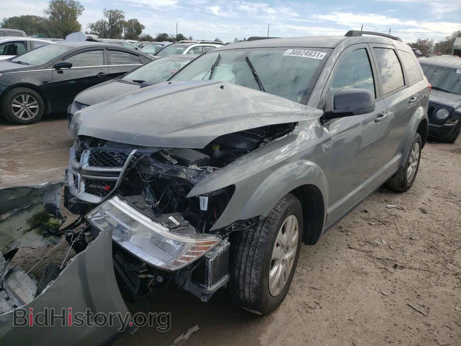 2019 DODGE JOURNEY - VIN: 3C4PDCBG2KT837756 - Фото 2