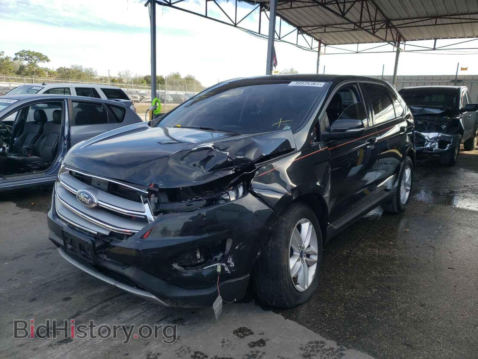 2015 FORD EDGE - VIN: 2FMTK4J91FBB63500 - Фото 2