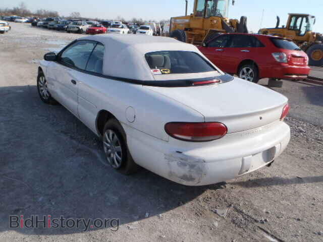 1996 CHRYSLER SEBRING - VIN: 3C3EL45H3TT301702 - Фото 3