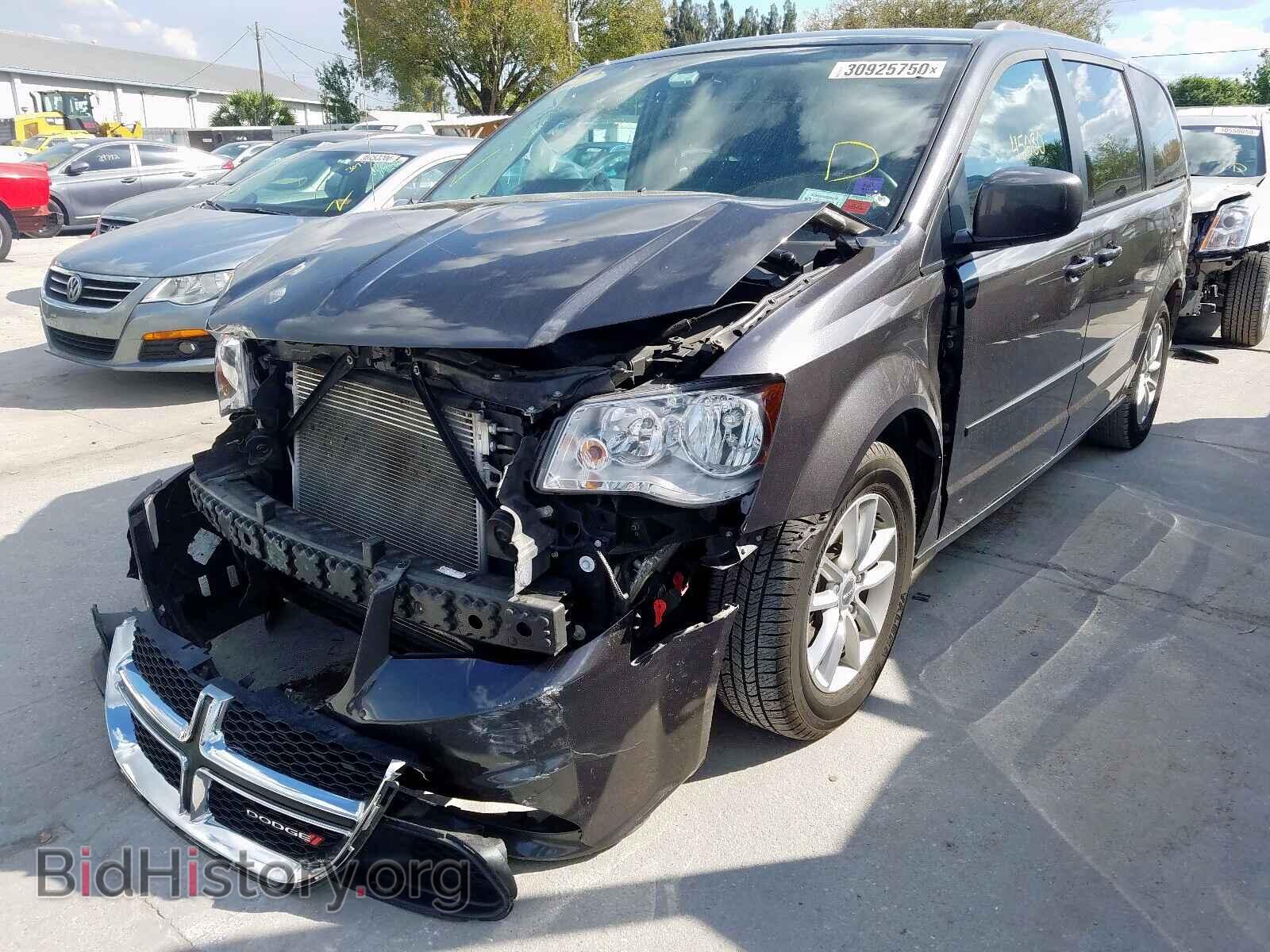 2016 DODGE CARAVAN - VIN: 2C4RDGCG4GR333430 - Фото 2