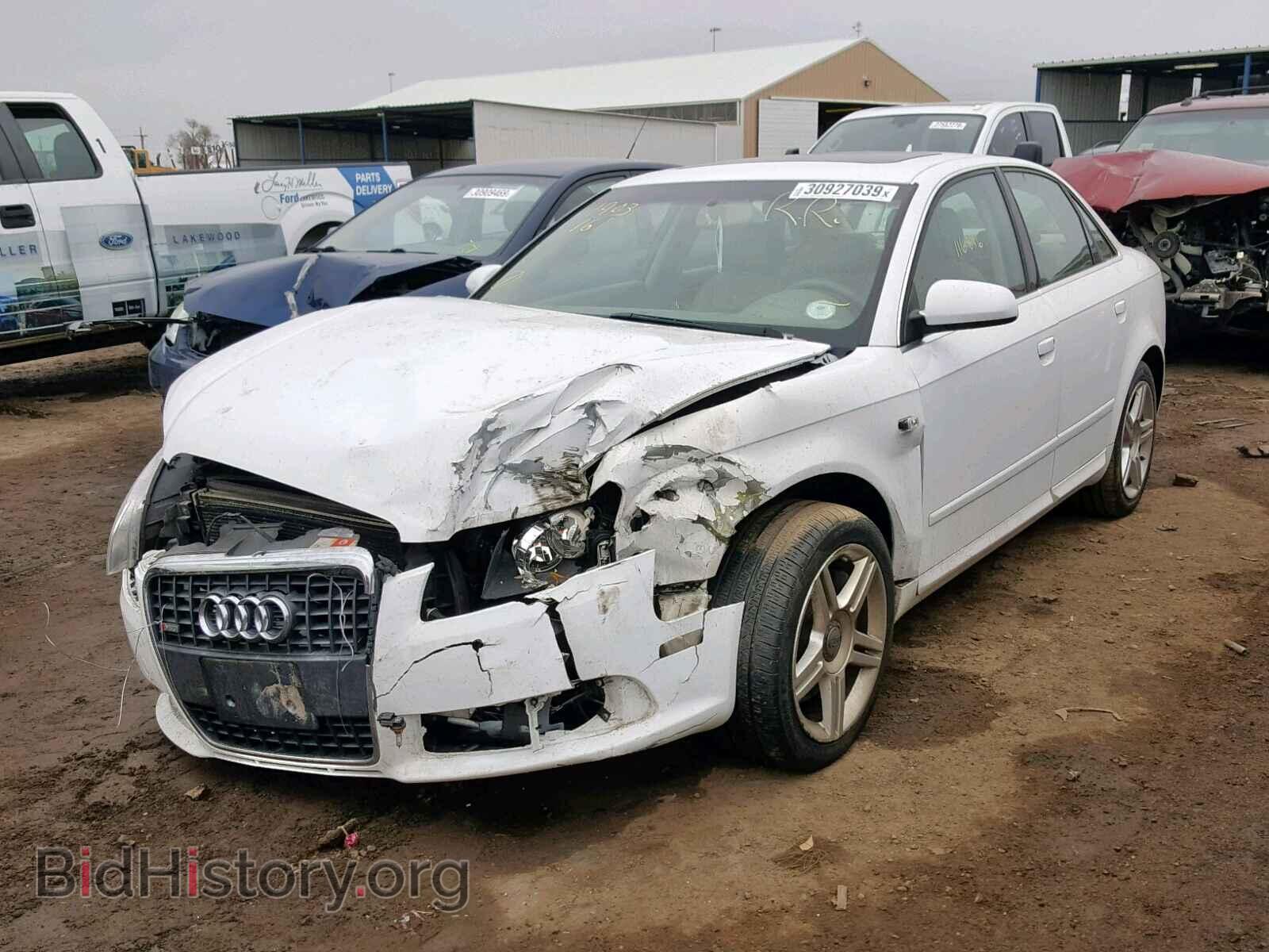 2008 AUDI A4 - VIN: WAUDF78E48A099403 - Фото 2