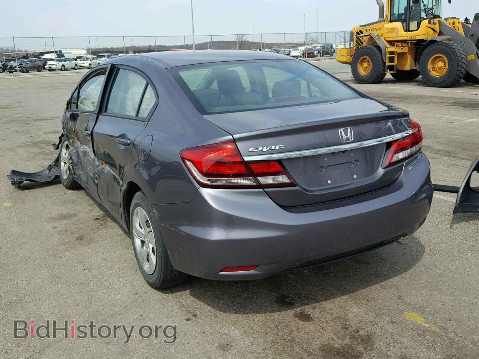 2014 HONDA CIVIC - VIN: 19XFB2F55EE230263 - Фото 3
