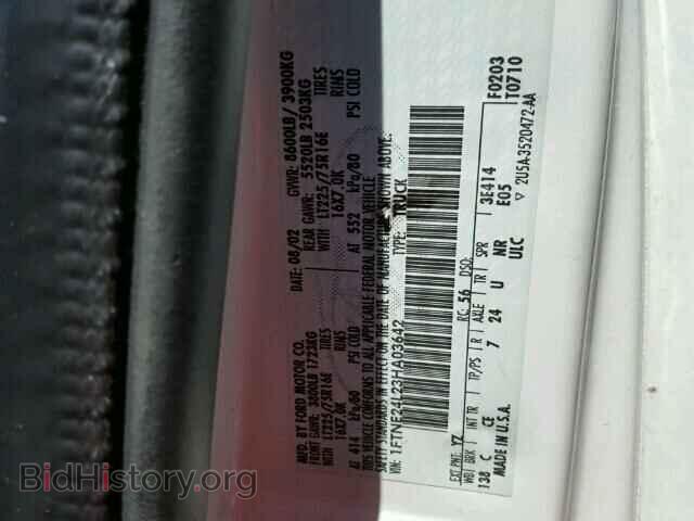 2003 FORD ECONOLINE - VIN: 1FTNE24L23HA03642 - Photo 9