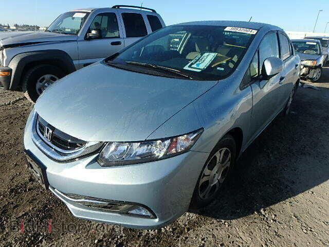 2013 HONDA CIVIC - VIN: 19XFB4F23DE200355 - Фото 2