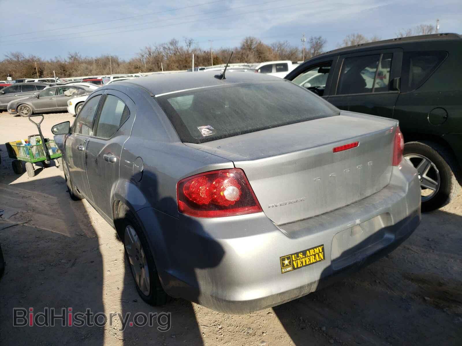 2014 DODGE AVENGER - VIN: 1C3CDZAB5EN201560 - Фото 3