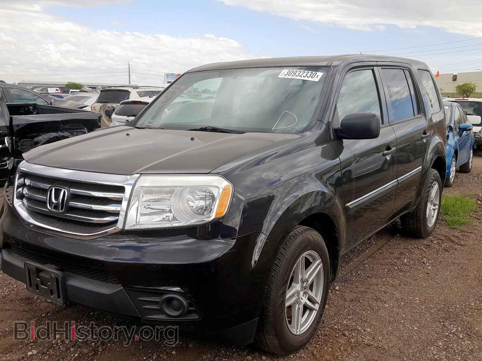 2013 HONDA PILOT - VIN: 5FNYF3H20DB028963 - Фото 2