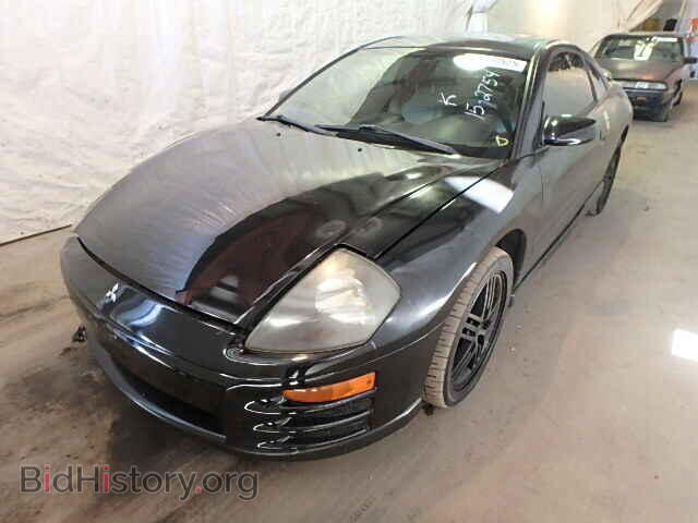 2002 MITSUBISHI ECLIPSE - VIN: 4A3AC54H52E033961 - Фото 2
