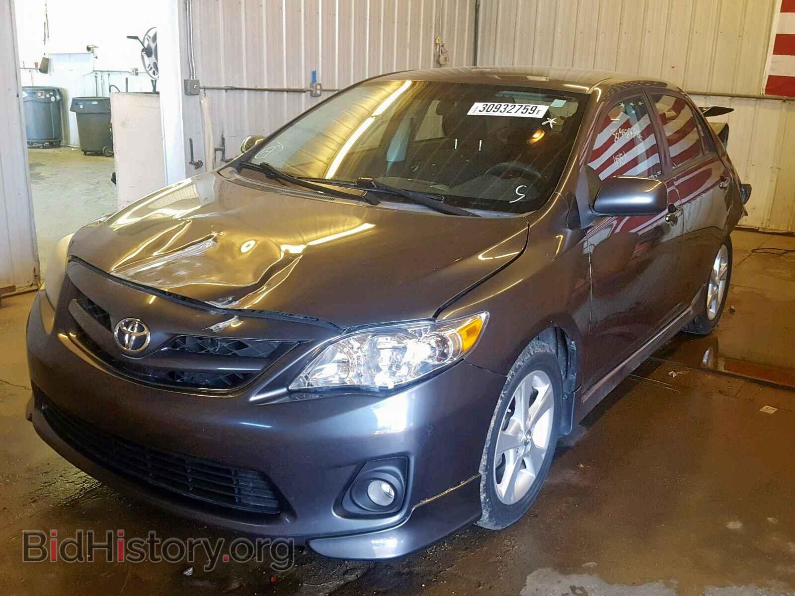 2011 TOYOTA COROLLA BA - VIN: 2T1BU4EE8BC601044 - Фото 2