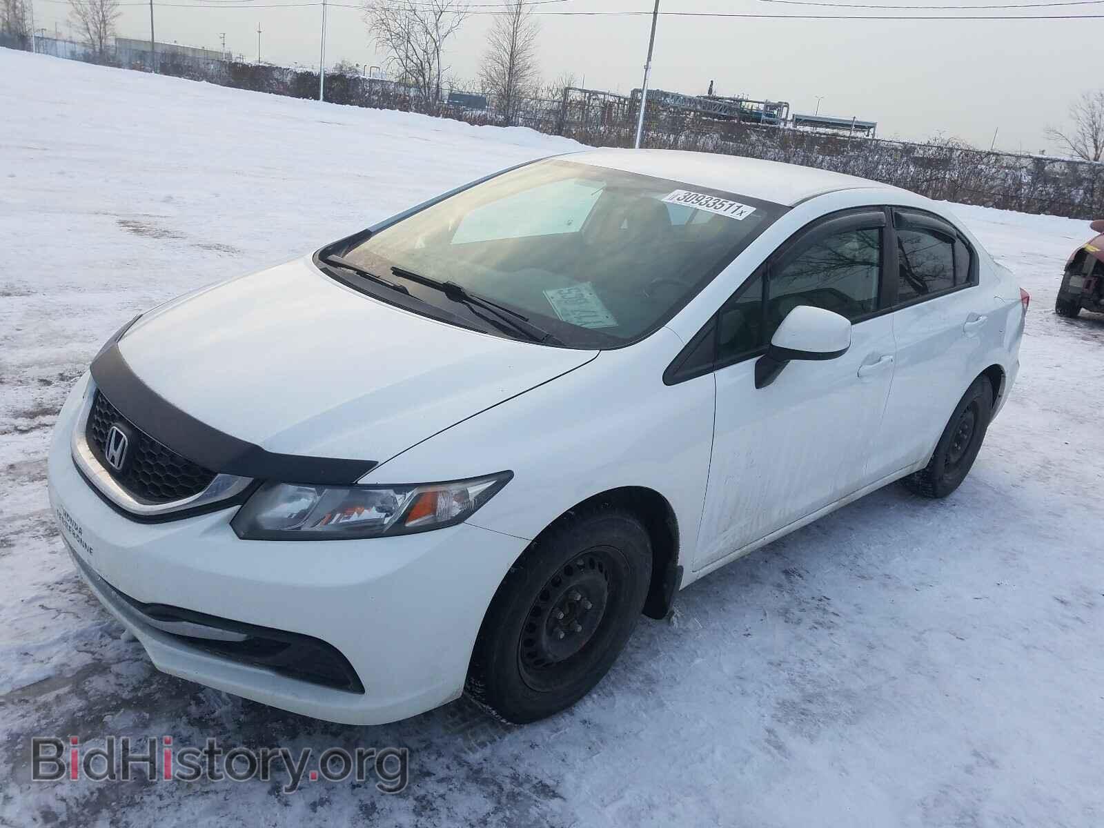 2013 HONDA CIVIC - VIN: 2HGFB2F47DH100190 - Фото 2
