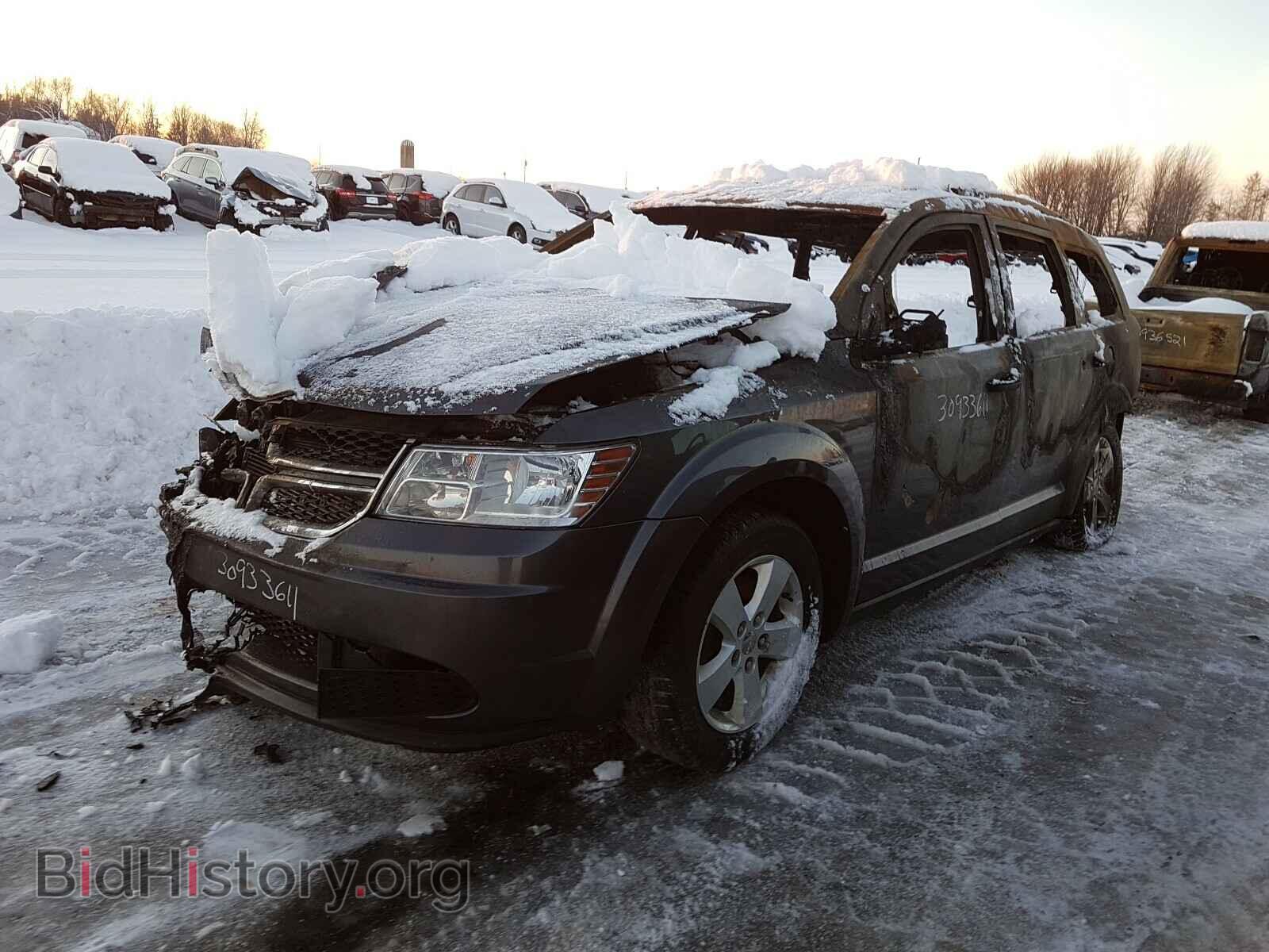 2014 DODGE JOURNEY - VIN: 3C4PDCAB3ET270189 - Фото 2